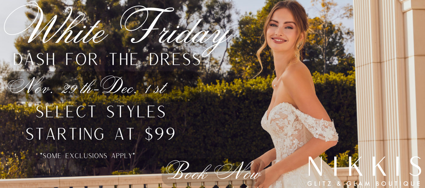 White Friday Dash for the Dress Sale