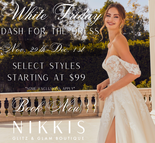 White Friday Dash for the Dress Sale