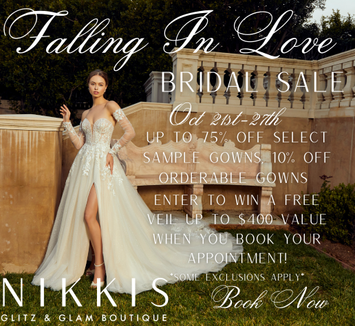 Falling in Love Bridal Sale