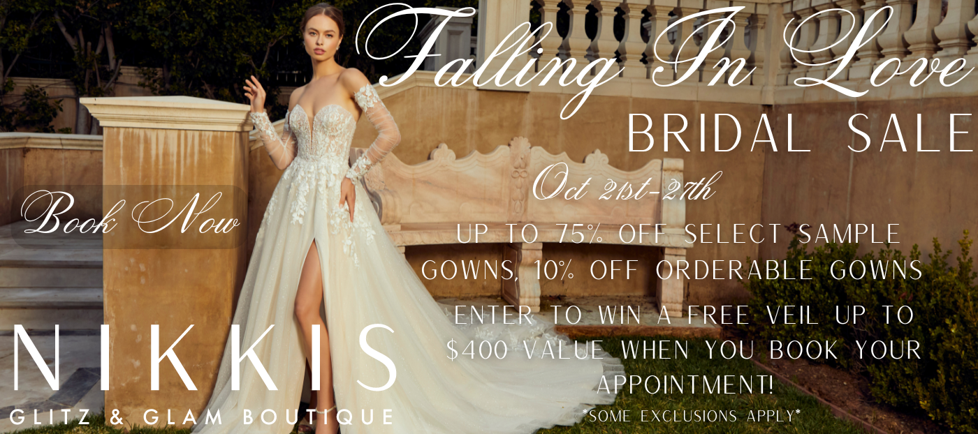 Falling in Love Bridal Sale