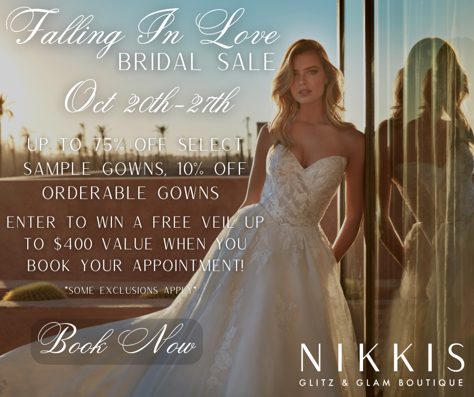 Falling In Love Bridal Sale