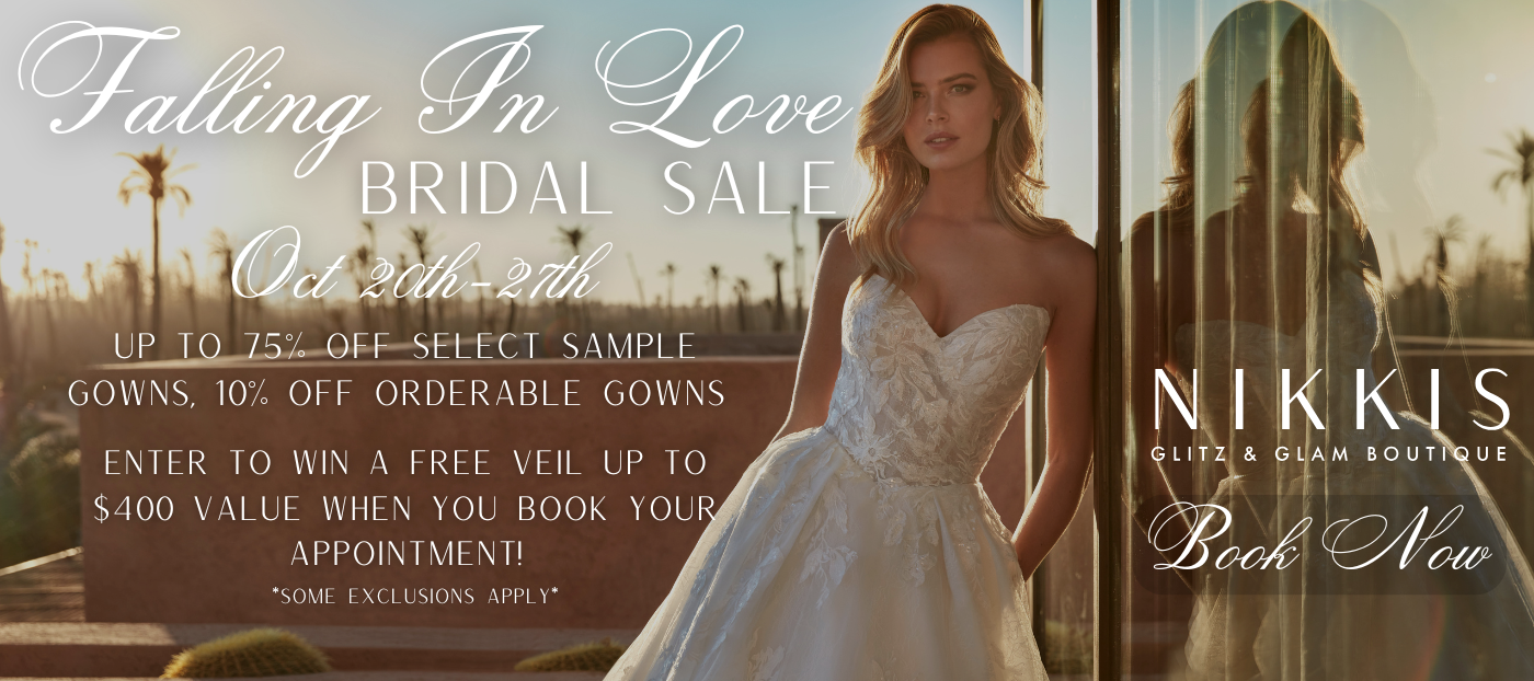 Falling In Love Bridal Sale